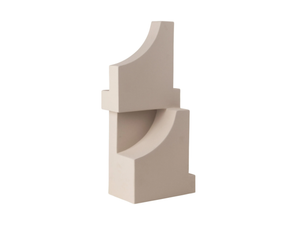 SERIF - Terracotta sculpture _ Kristina Dam Studio